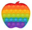 Sceedo Pop It Bubble Apple Fidget – Rainbow No Packaging