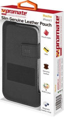 Promate Rocha iPhone 5 Slim-line pouch leather protective case Cover-Black 1 Year Warranty