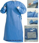 Casey Disposable SMS Fabric Reinforced Sterile and Sealed Surgical Gown-Lightweight Durable Breathable SMS Polypropylene Reinforced Fabric Widely Used at Clinics Hospitals Examination Rooms Operating Theatres Effective Protection From Blood Borne Pathogen