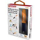 Promate Trigger multifunction stylus pen for tablet and touch screen devices with cleaning Fluid and dry padultra-sensitive stylus pen Ideal for writing sketching and drawing on your device Precision touch with smooth surface glideAnti-bacterial and anti-