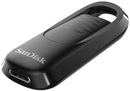 SanDisk Ultra Slider USB Type-C Flash Drive 128GB - Easily move files across your USB Type-C devices with a retractable USB-C connector Quickly transfer and access your files with USB 3.2 Gen 1 performance Minimal yet durable design with a retractable con