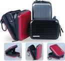Promate Volcan-Aluminium Finish Camera Case with Inner Bubble Pad Protector-Black 1 Year Warranty