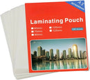 Brainware A3 Laminating Pouch - A3 307 x 430mm Laminating Pouch Sheet 100 Sheets 160mic Waterproof Glossy Finish Protect From Damage Dust Free Moisture Proof Fade Proof Adhesive Polyester Material .