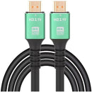 UniQue Premium High Speed HDTV Cable - HDTV 2.1 Version 20 Meters Long 8K Ultra HD 7680x4320P Resolution 60Hz Refresh Rate 48Gbps Transmission Speed Ultra High Speed Dolby Atmos eARC Audio Support High Quality Copper Wire Durable PVC Jacket 24K Gold Plate