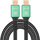UniQue Premium High Speed HDTV Cable - HDTV 2.1 Version 20 Meters Long 8K Ultra HD 7680x4320P Resolution 60Hz Refresh Rate 48Gbps Transmission Speed Ultra High Speed Dolby Atmos eARC Audio Support High Quality Copper Wire Durable PVC Jacket 24K Gold Plate