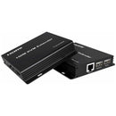 UniQue HDMI KVM IP Extender - Transmitter And Receiver 150M HDMI IP Extender 1080P Resolutions 48KHzAudio Rate Uses CAT5e/6 Cable To Transmit HD Display From The Source TCP/IP Protocol Support Point-to-Point Mode Point-to-Multipoint Mode Multipoint-to-Mul