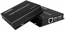 UniQue HDMI KVM IP Extender - Transmitter And Receiver 150M HDMI IP Extender 1080P Resolutions 48KHzAudio Rate Uses CAT5e/6 Cable To Transmit HD Display From The Source TCP/IP Protocol Support Point-to-Point Mode Point-to-Multipoint Mode Multipoint-to-Mul