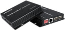 UniQue HDMI KVM IP Extender - Transmitter And Receiver 300M HDMI IP Extender 1080P Resolutions 48KHzAudio Rate Uses CAT5e/6 Cable To Transmit HD Display From The Source TCP/IP Protocol Support Point-to-Point Mode Point-to-Multipoint Mode Multipoint-to-Mul