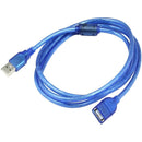 UniQue USB Extension Cable - 1.5 Meter Male To Female Cable High-Quality Construction Reliable Data Transfer Durable Connectors Connects To USB Peripherals Such As Printers Keyboards Mice And External Hard Drives Works With All USB-Enabled Devices 3 Month