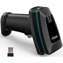 Postron 2D Wireless Barcode Scanner - Connect Via 2.4G USB Dongle Bluetooth And USB-C Cable 2D High-Speed Scanning QR Codes Data Matrix PDF417 And All Standard 1D Barcodes USB-C Fast Charging Works With Windows MacOS Android IOS Tablets POS Systems And La
