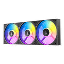 Antec Connect 120 Reverse ARGB PWM Fan 3 Pack - Black