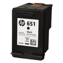 Hp 651 Black Ink Cartridge- Ia 5575 5645