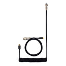 Keychron Coiled Aviator Cable - Black Straight
