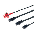 LINKQNET 4M 3 HEADED DEDICATED POWER CABLE