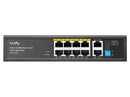 Cudy Cd-Fs1010Pg: 8 Port Fast Ethernet Poe Switch With 2 Gigabit Uplink Ports High Power 115W Vlan & Extender