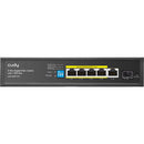 Cudy 5 Port Gigabit With 4 Poe 120W 1Sfp Switch Gs1005Pts1
