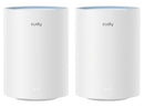 Cudy M1200 Dual Band Wi-Fi 5 Mesh System 2-Pack - 1200Mbps Fast Ethernet Coverage