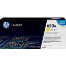 HP 650A COLOR LASERJET CP5525 YELLOW PRINT TONER CARTRIDGE