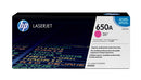 HP 650A COLOR LASERJET CP5525 MAGENTA PRINT TONER CARTRIDGE