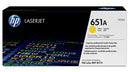 HP 651A YELLOW LASERJET TONER CATRIDGE