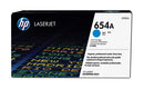 HP 654A CYAN TONER CARTRIDGE