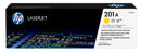 HP 201A ORIGINAL YELLOW LASERJET TONER CARTRIDGE