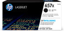 HP 657X HIGH YIELD BLACK ORIGINAL LASERJET TONER