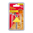 Tork Craft CKP1205 Corner Round Router Bit 1/2 Inch with 1/4 Inch Shank
