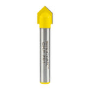 Router Bit V Groove 90 Degree 3/8"