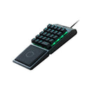 Cooler Master CP-01 24 GateronMX RED Switch USB RGB ControlPad With Fully Programmable Dedicated Macro Keys And Wrist Rest And On-The-Fly Lighting Control - Gunmetal Black Colour