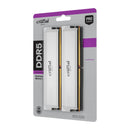 Crucial Pro DDR5-6400 64GB Overclocking Memory Kit - White