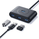 Ugreen 4-Port Usb 3.0 Hub With Micro Usb 5Gbps Data Transfer - 1M