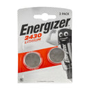 Energizer 2430 Lithium 3v Coint Batery 2 Pack (moq 12)