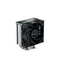 DeepCool AK400 CPU Air Cooler With 4X Copper Heatpipe Design And 1X 120mm High-Performance Fluid Dynamic Bearing Fan With 220W (Max) TDP - Black Colour