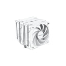 DeepCool AK620 Silent Dual Tower CPU Air Cooler With 6X Copper Heatpipe Design And 2X 120mm Dynamic PWM Fans With 260W (Max) TDP - White Colour