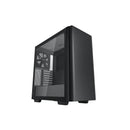 DeepCool CK500 E-ATX Mid-Tower Case With 2X Pre-Installed 140mm Performance Front And Rear Fans And Full-Sized Tempered Glass Side Panel - Black Colour