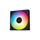 DeepCool FC120MM Black High-Performance Hydro Bearing PWM A-RGB Case Fan With A Novel Daisy-Chainable Interconnecting Function - Black Colour