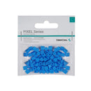 DeepCool Blue Silicone Decorative Case Pixel Bits (100PCs Per Pack) To Create Unique And Customisable Vibrant 8-Bit Mosaic Artwork Design For DeepCool Cases* - Blue Colour
