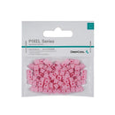 DeepCool Pink Silicone Decorative Case Pixel Bits (100PCs Per Pack) To Create Unique And Customisable Vibrant 8-Bit Mosaic Artwork Design For DeepCool Cases* - Pink Colour