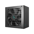 DeepCool PN750M 750W 80+ Gold And Cybenetics Gold Certified ATX 12V V3.1 Full Modular Power Supply With 120mm FDB Fan, Full Bridge SRC LLC+DC-to-DC Conversion & Active PFC Design - Black Colour