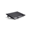 DeepCool WindPal-FS 17" Portable And Slim Design Notebook Cooler With Dual 140mm Fans And 2x Built-in USB2.0 Ports - Black Colour