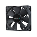 DeepCool XFAN 120mm Hydro Bearing Case Fan With Non-LED lighting with High Quality Black Material and Low-noise performance - Black Colour