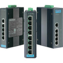 Advantech 5-Port 10 100Mbps Unmanaged Ethernet Switch, Provides 5 8 Fast Ethernet Ports With Auto Mdi Mdi-X, Broadcast Storm Protection, Compact Size With Din-Rail Wall Mount, And Ip30 Metal Mechanism, Supports 10 100 Mbps Auto-Negatiation, Redundant