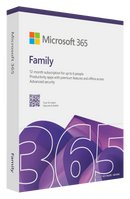 Microsoft 365 Family FPP Medialess 1 Year Subscription