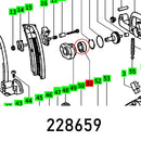 Ball Bearing 6201 Dducm D8 As2sm