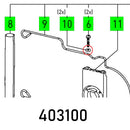 Disc Din 9021-4,3-100 Hv