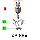 Armature 230v Rw 1000 E Et-bg