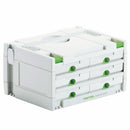 Festool SYS 3-SORT/6 SORTAINER 6 Drawer Storage System