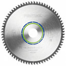 Festool HW 210x2,4x30 TF72 Aluminium/Plastics Circular Saw Blade 210mm x 30mm 72T