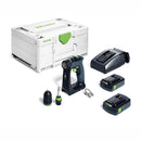 Festool CXS 18 C 3,0-Plus Cordless Drill with ergonomic C-shape design